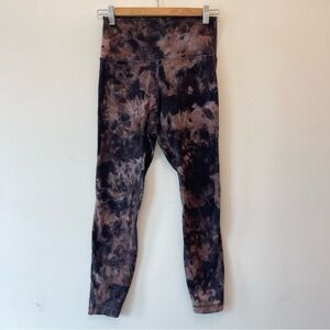 lululemon athletica Align Tie-Dye Leggings 6 7/8  athleisure yoga comfy